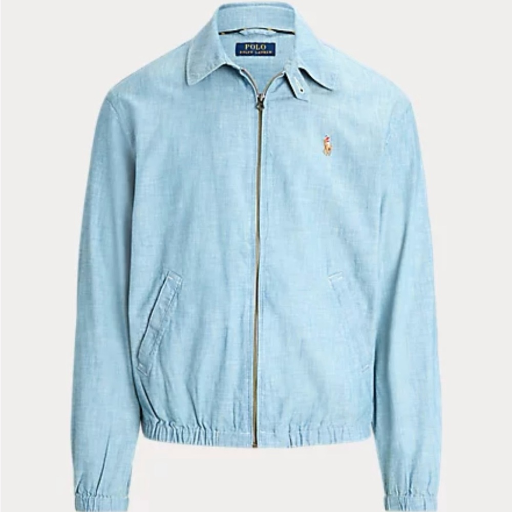 Ralph Lauren Men’s Bayport Indigo Chambray Jacket